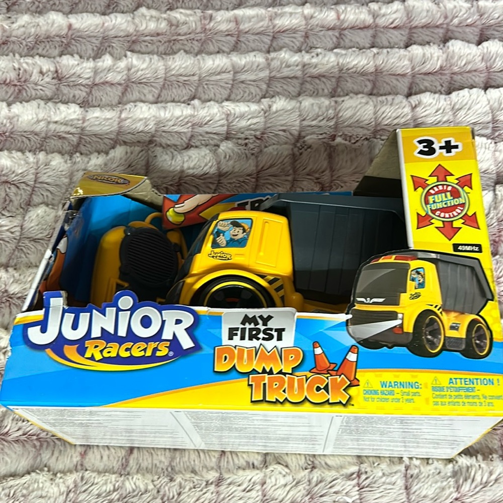 Junior Racer My First Dump Truck Remote Control